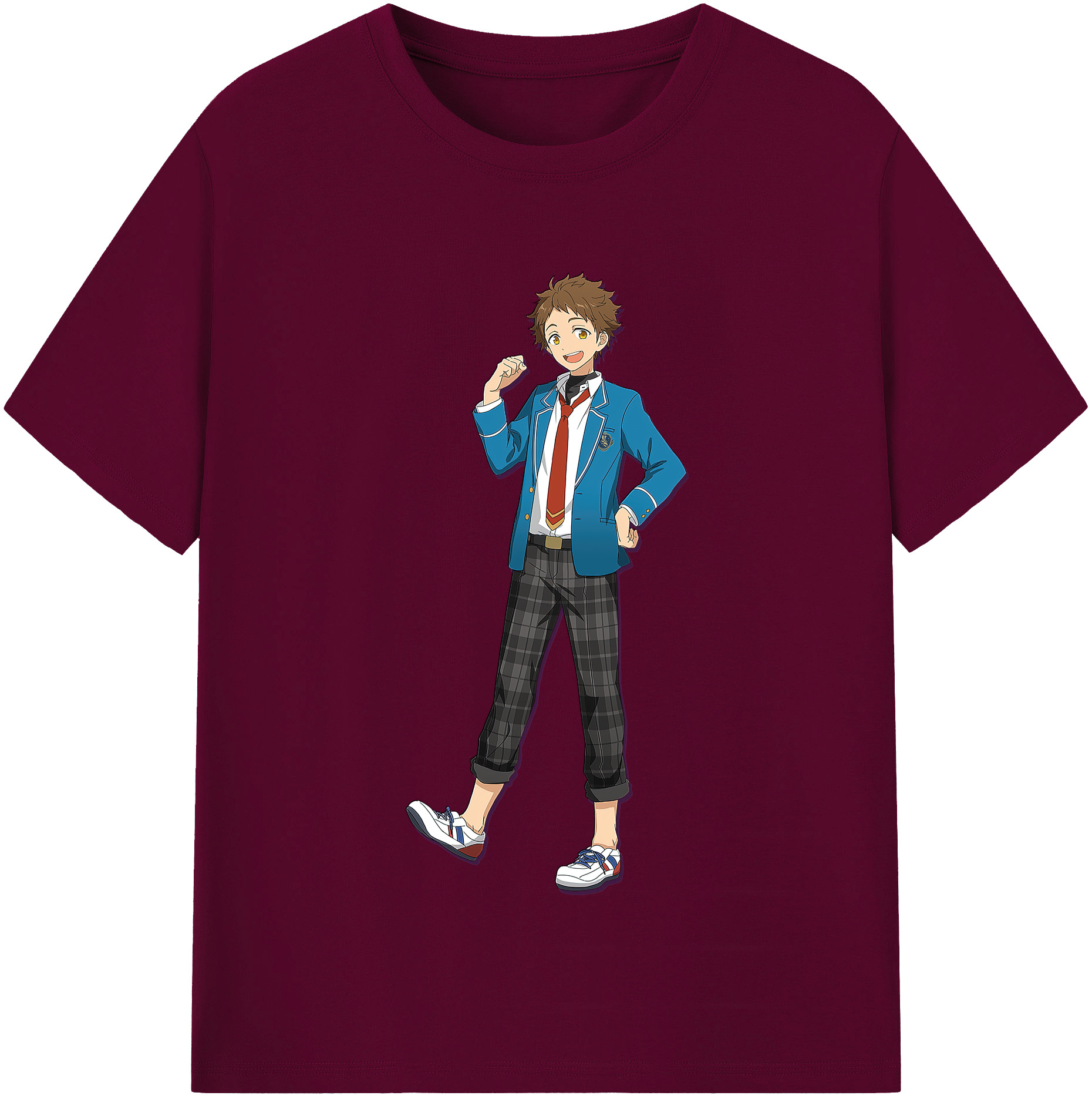 （画像用） あんさんぶるスターズ! Ensemble Stars レディースカジュアルプリントTシャツ（綿100％）